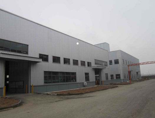 Portal pré-fabricado Q235B da construção de armazenamento da armação de aço do armazém