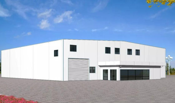 Construção de aço pequena da luz do hangar dos aviões do depósito da garagem da construção de aço