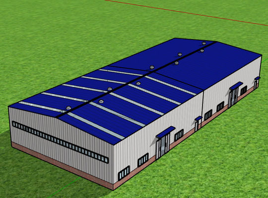Construção industrial da fabricação de aço portal do armazém do quadro 70*50