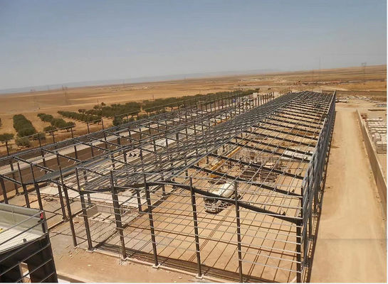 Construção de aço portal multifuncional/oficina de construção de aço pré-fabricada