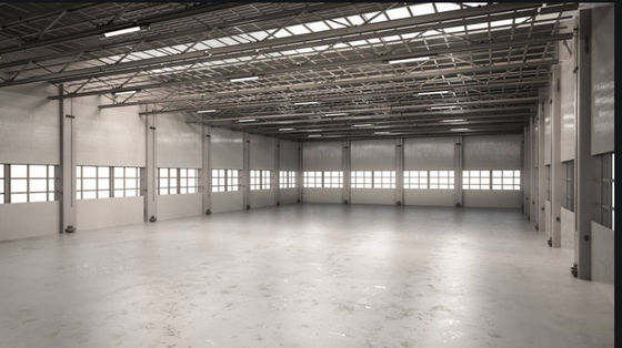 Quadro portal de aço Q355B do peso leve pré-fabricado comercial do prédio de escritórios