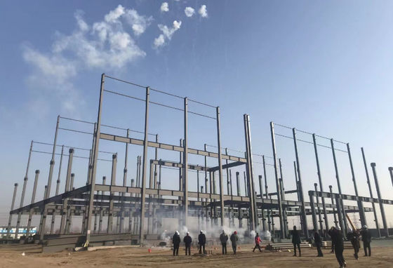 500㎡ Pre-projetou a construção administrativa da construção de aço