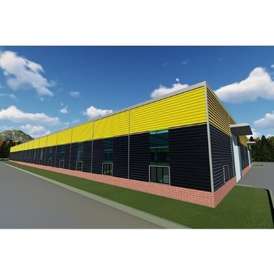 Construção multifuncional clara do metal do armazém da construção de aço