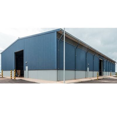 Armação de pórtico Estrutura de aço Armazém Fabricação Edifício industrial
