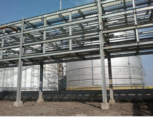 Mezanino personalizado ISO9001 Windproof da construção da plataforma da construção de aço