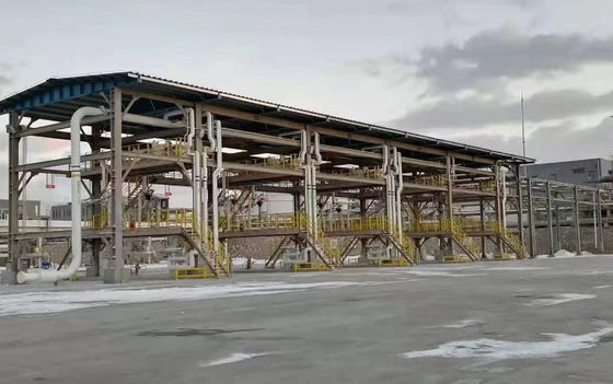 A viga de ponte personalizada da construção de aço pré-fabricou à prova de fogo