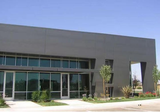 Edifício de escritórios com estrutura de aço comercial pré-fabricado à prova de fogo
