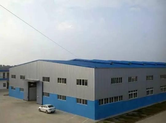 Oficina de estrutura de aço durável para construção