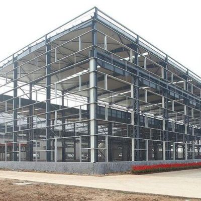 Edifício de aço pré-fabricado de vários andares personalizado e moderno