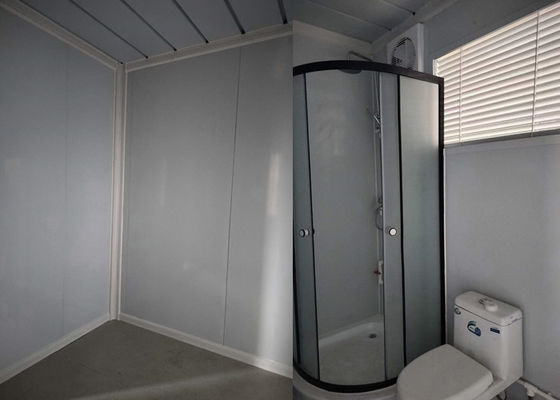 Casa container dobrável personalizada com janela de liga de alumínio