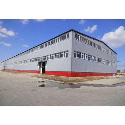 Industrial Portal Frame Estrutura de aço Oficina Pré-fabricada Edifício de metal