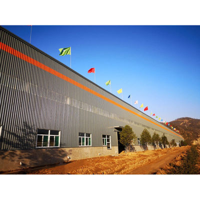Industrial Portal Frame Estrutura de aço Oficina Pré-fabricada Edifício de metal