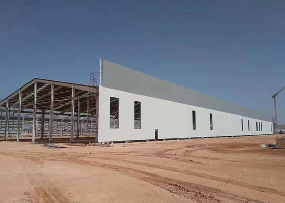 Edifícios de Processamento de Oficina de Estrutura de Aço da Indústria Pré-fabricada