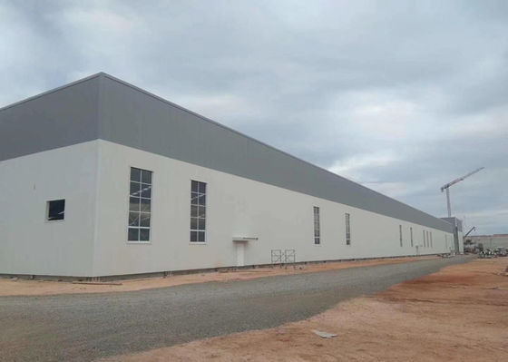 Edifícios de Processamento de Oficina de Estrutura de Aço da Indústria Pré-fabricada