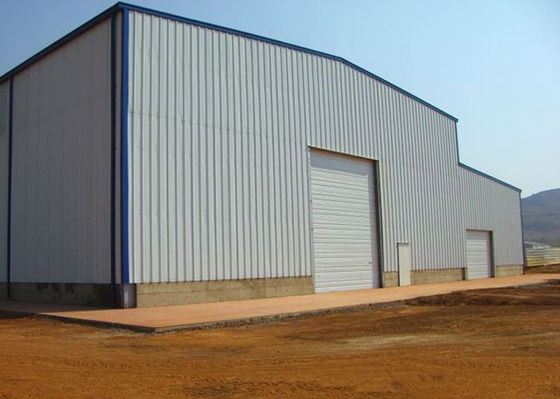 Q235 / Q355 Armazém Estrutura de Aço Edifícios Pré-fabricados com Armação de Aço
