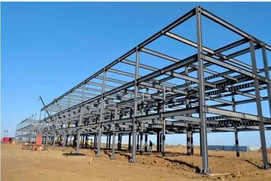 Plataforma resistente da construção de aço para o uso duradouro