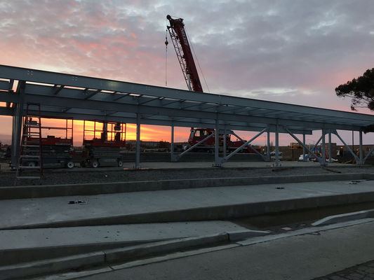 Plataforma resistente da construção de aço para o uso duradouro
