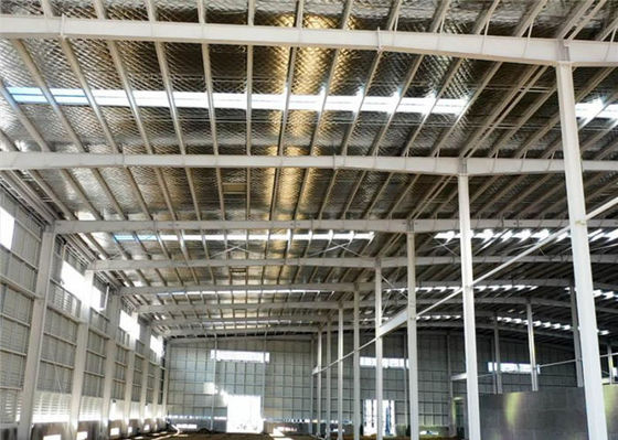 Estrutura de aço pré-fabricada Garagem Oficina Industrial Frame Building