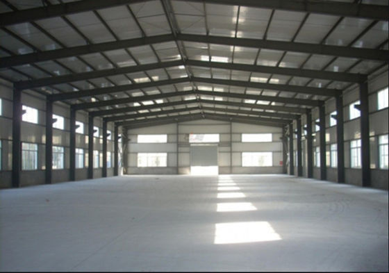 Armazém de aço pré-fabricado da fábrica de processamento da roupa da construção de aço
