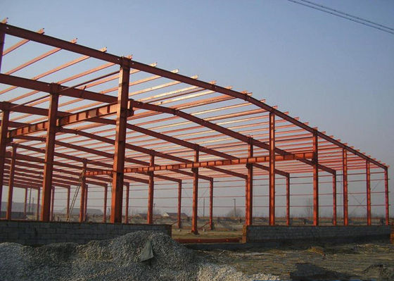 Construção pré-fabricada do metal da construção da fábrica da oficina da construção de aço