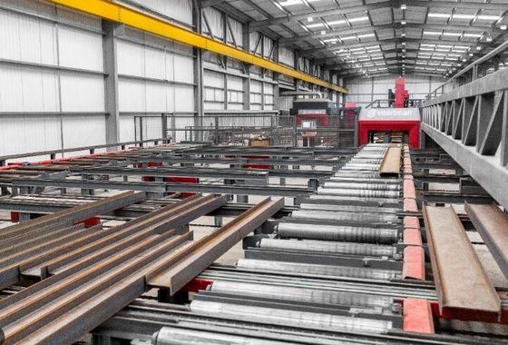 Armazém eficaz na redução de custos da construção de aço para centros logísticos