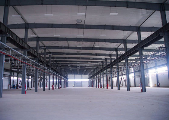 Construção de armação de aço industrial do armazém da estrutura da construção da casa pré-fabricada