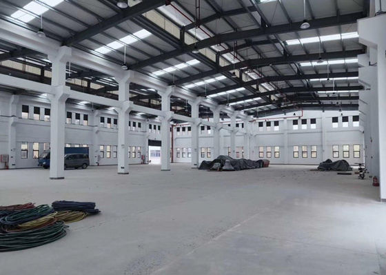 Construção de armação de aço industrial do armazém da estrutura da construção da casa pré-fabricada