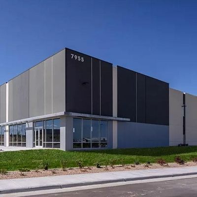 Construção industrial do armazém pré-fabricado econômico da construção de aço
