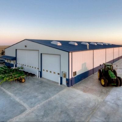 Construção industrial do armazém pré-fabricado econômico da construção de aço