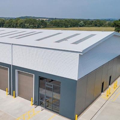 Construção industrial do armazém pré-fabricado econômico da construção de aço