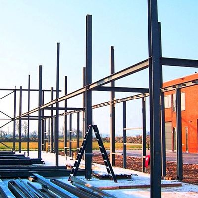 Construção de construção da armação de aço do sistema do armazém portal da construção de aço