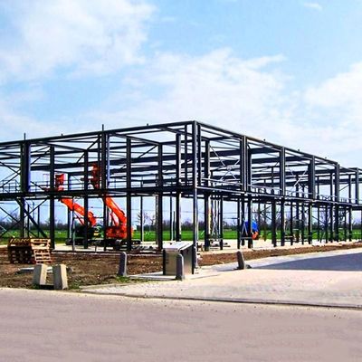 O armazenamento de pouco peso da construção da oficina do armazém da construção de aço personalizou