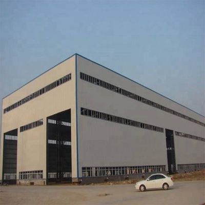 Armazém da construção de aço do tamanho padrão/vertente da construção aço da casa pré-fabricada