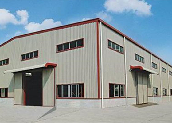 Q355 soldou a construção da oficina da construção de aço da seção de H pintada