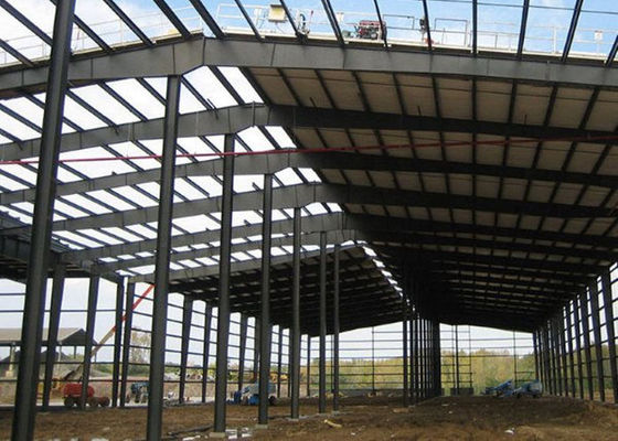 Estruturas industriais pré-fabricadas de aço Estruturas de armazenagem Estruturas de construção de edifícios