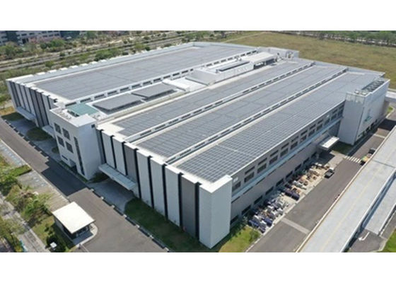 Estruturas industriais pré-fabricadas de aço Estruturas de armazenagem Estruturas de construção de edifícios