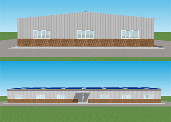 Construção pré-fabricada da construção do quadro do armazém da construção de aço
