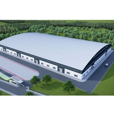 Construção pré-fabricada Edifício Estrutura de aço Armazém de baixo custo personalizado