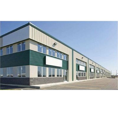 Construção pré-fabricada Edifício Estrutura de aço Armazém de baixo custo personalizado