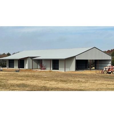 Construção de estruturas de aço de alto padrão