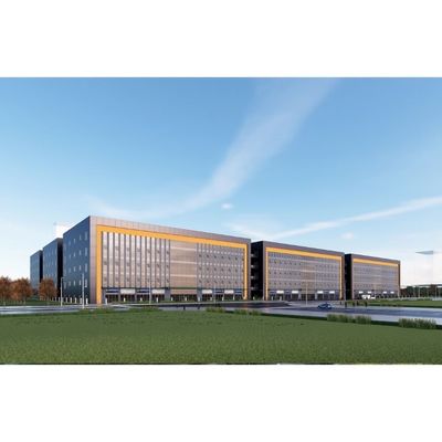 Construção de estruturas de aço de alto padrão
