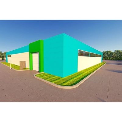 Construção de estruturas de aço de alto padrão