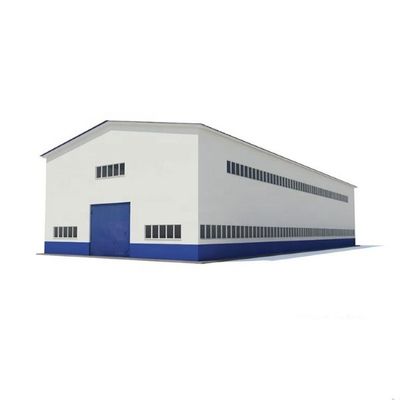Projeto de oficina de estruturas pré-fabricadas de aço eficientes e duráveis para uso industrial