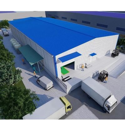 Fabrica de estruturas pré-fabricadas de aço