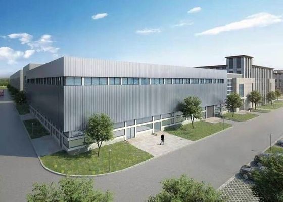 Construção de estruturas industriais de aço Oficina pré-fabricada com projeto livre