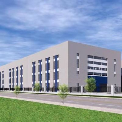 Construção de estruturas industriais de aço Oficina pré-fabricada com projeto livre