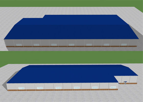 Oficina de estrutura de aço de estrutura de aço pré-fabricada da indústria