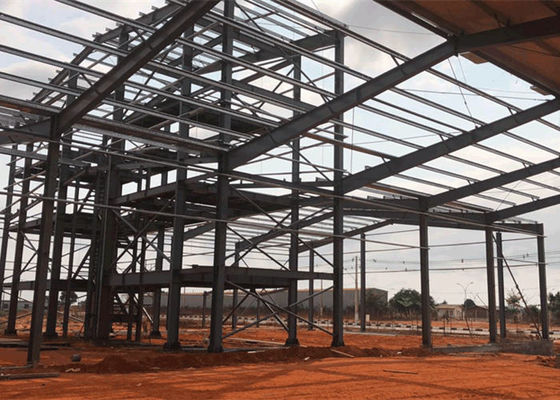 Oficina industrial durável ISO9001 de dobra de construção da construção de aço