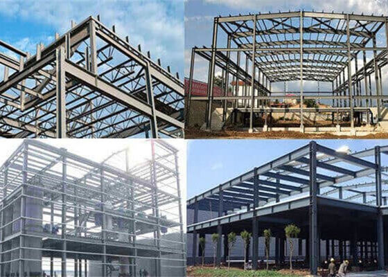 GB Standard Bending Industrial Steel Structure Edifício de oficina