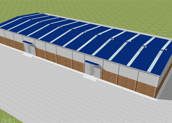 Oficina industrial durável ISO9001 de dobra de construção da construção de aço